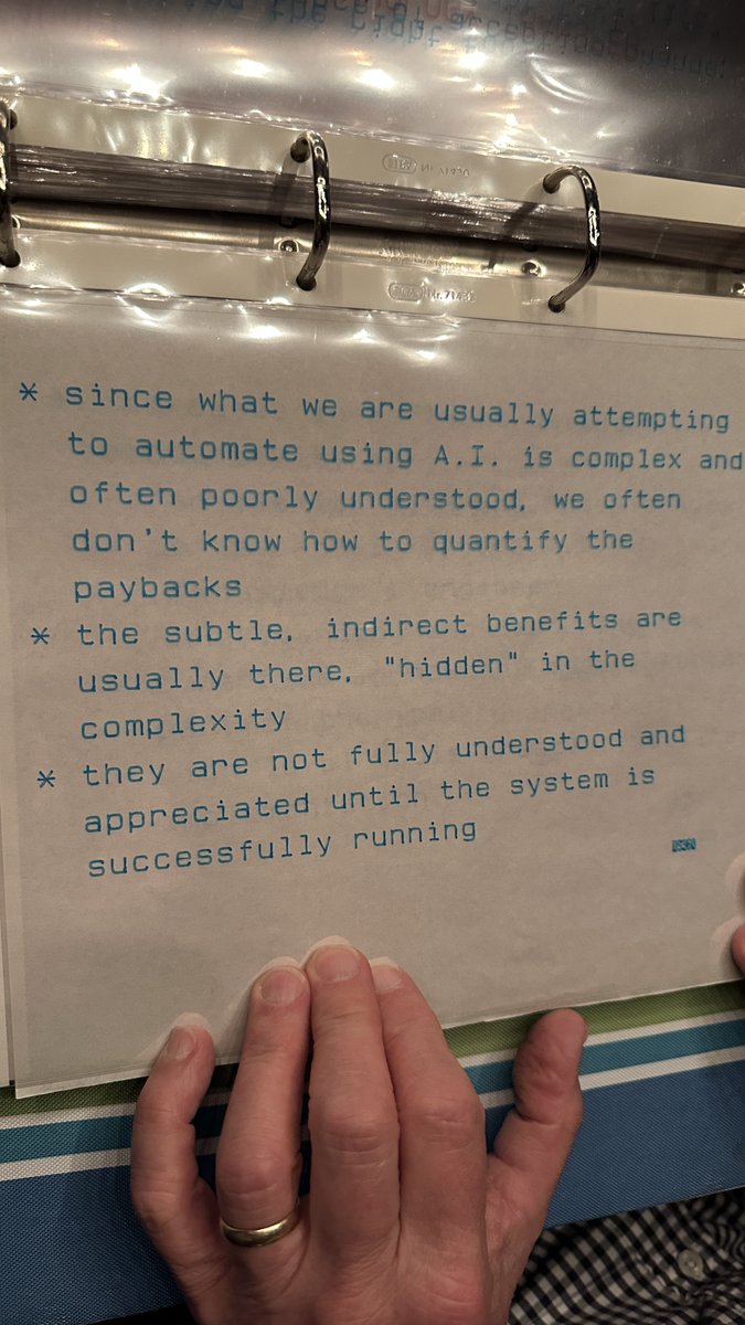 Slide 12 from Uncle Mike's 1985 AI presentation
