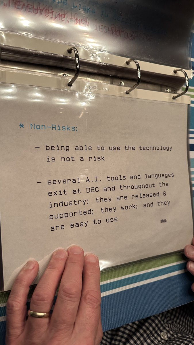 Slide 19 from Uncle Mike's 1985 AI presentation