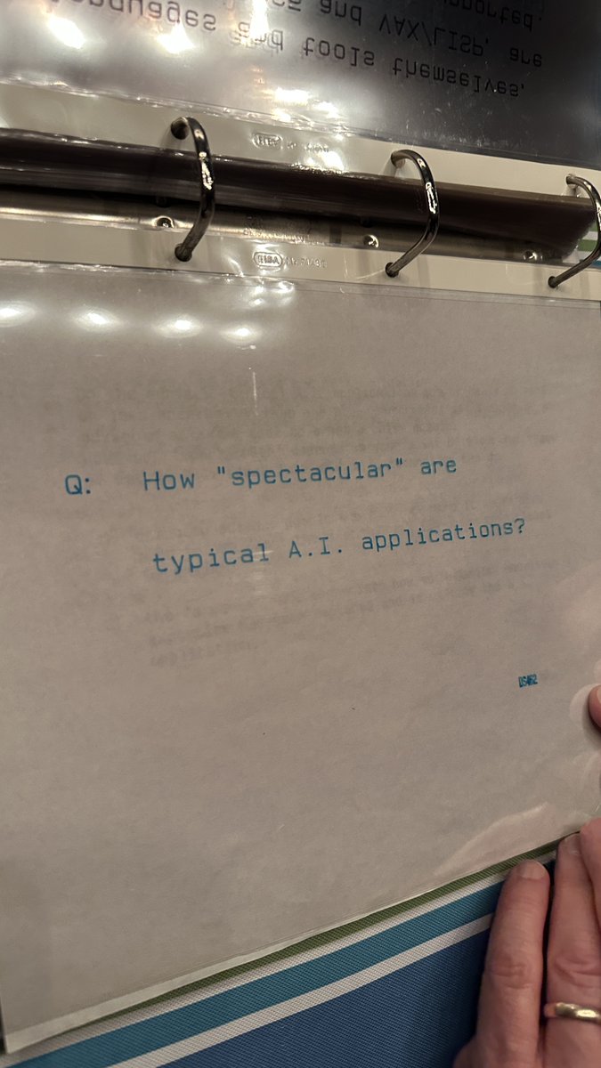 Slide 20 from Uncle Mike's 1985 AI presentation