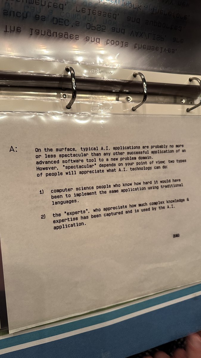 Slide 21 from Uncle Mike's 1985 AI presentation