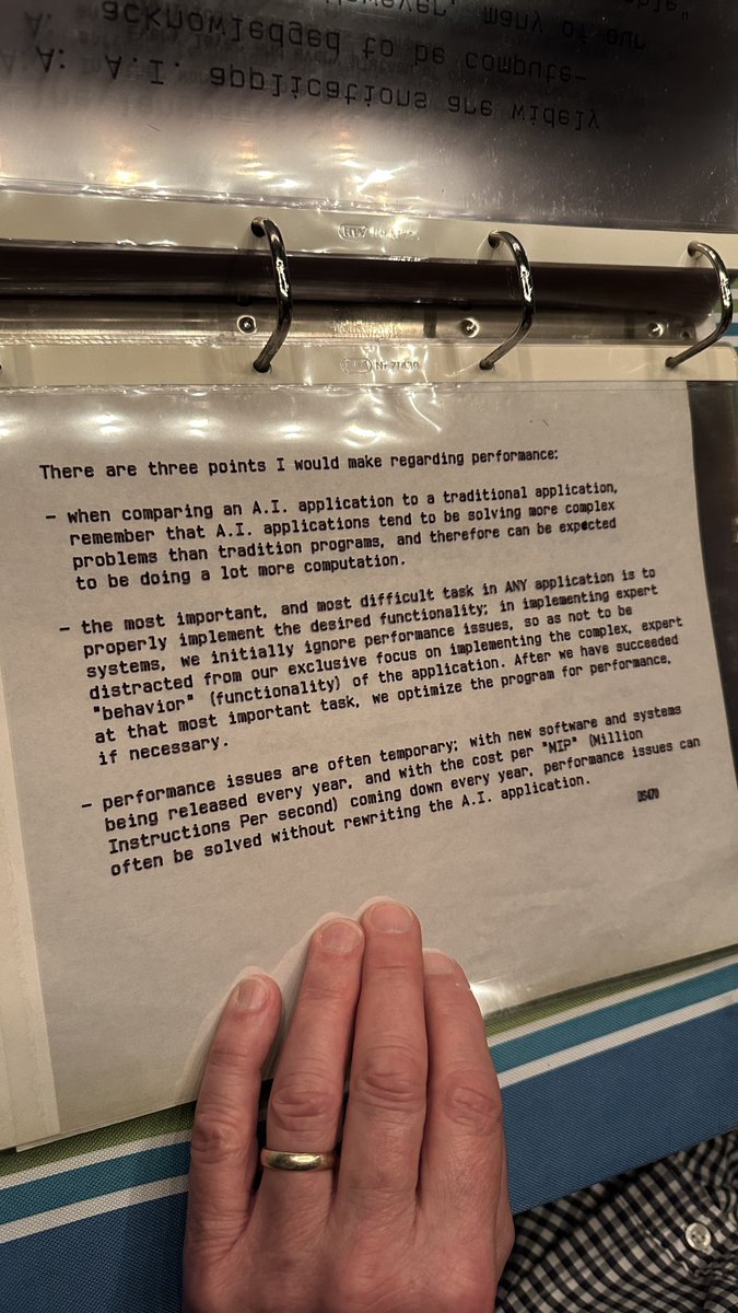 Slide 23 from Uncle Mike's 1985 AI presentation