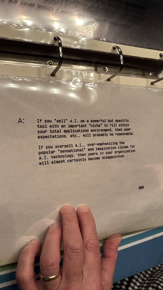 Slide 26 from Uncle Mike's 1985 AI presentation